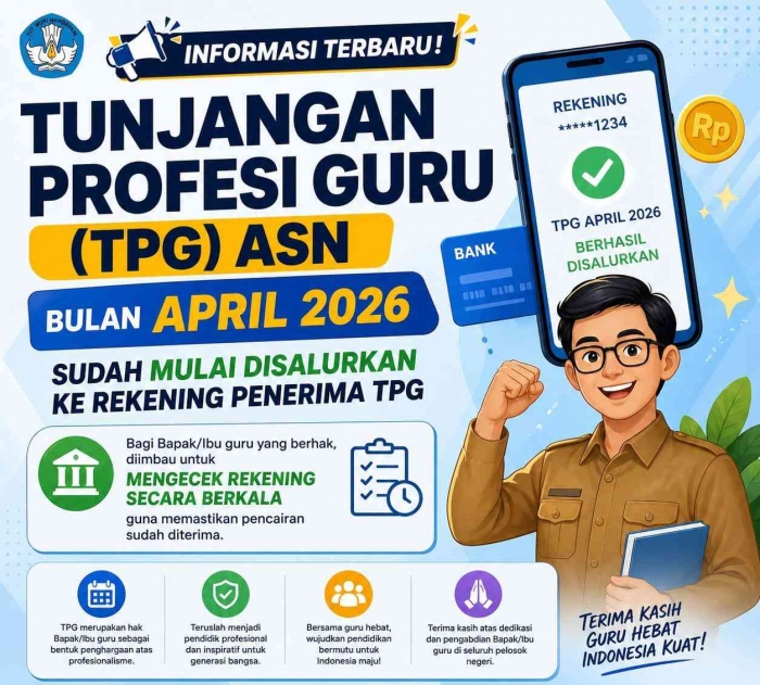 Tpg april 2026 cair/dokpri
