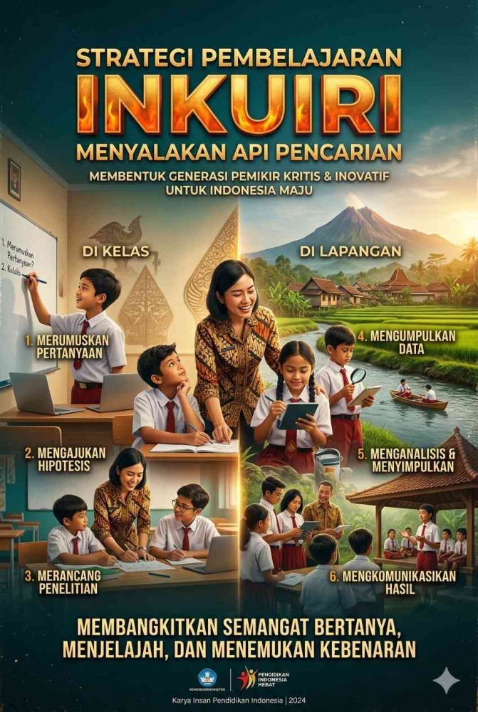 Inkuiri Learning Strategi Pembelajaran Part 2: INKUIRI - Kompasiana.com