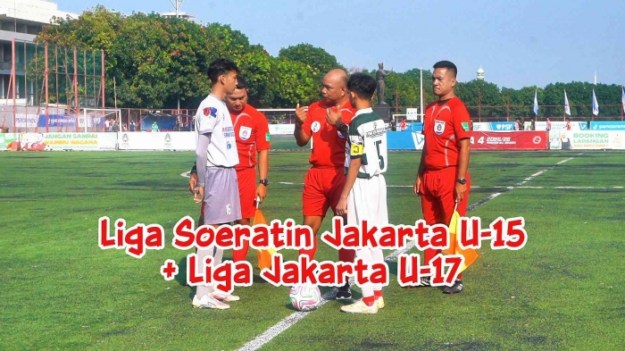 Liga Soeratin Jakarta U-15-2026 dan Liga Jakarta U-17 Piala Gubernur 2026, kick off awal Juni 2026. Foto: Isson Khairul