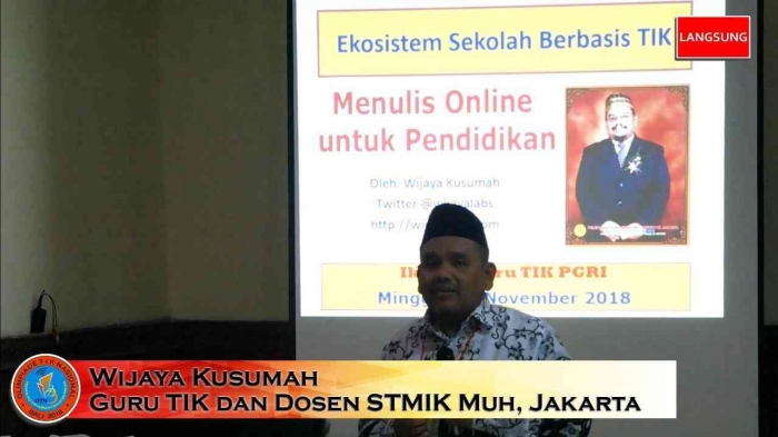 Omjay guru blogger Indonesia/dokpri