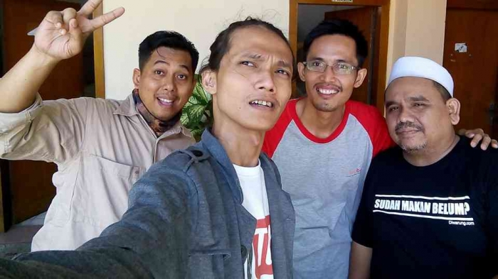 Omjay bersama blogger Indramayu/dokpri