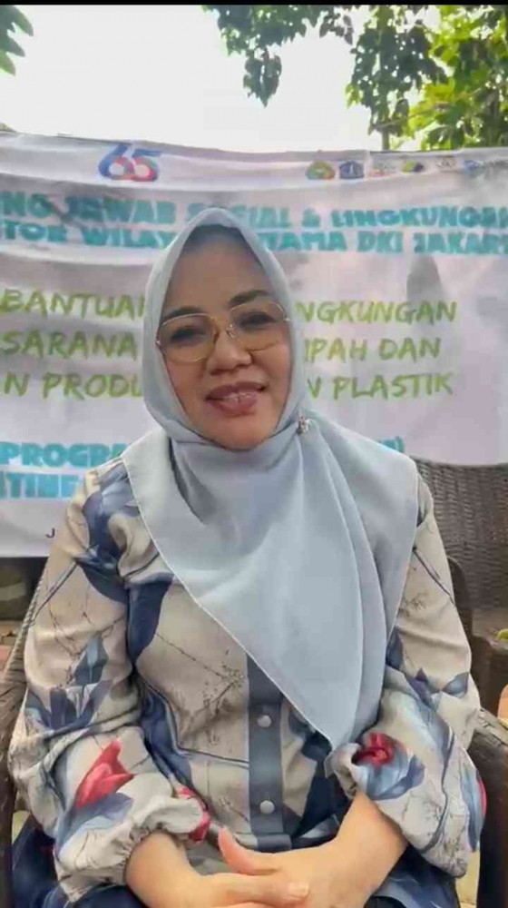 Ketua penggerak PKK Jakpus Witri Yeni, dokpri