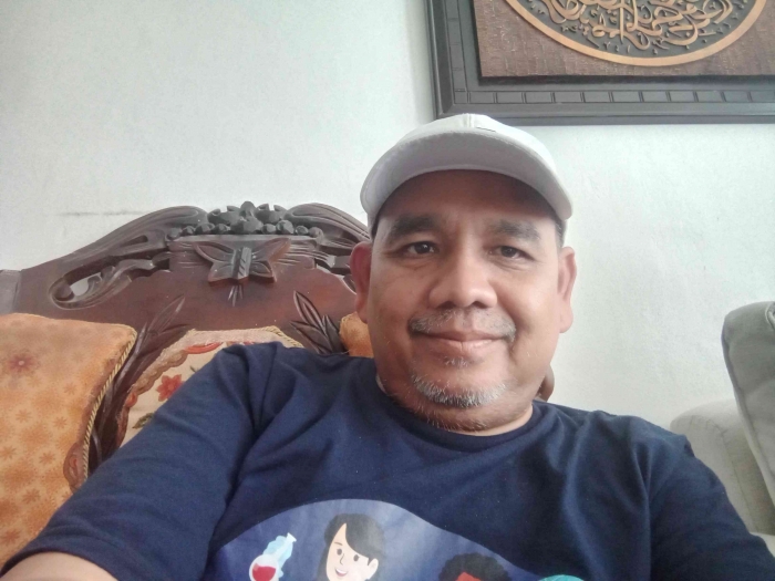 Omjay habis olahraga/dokpri