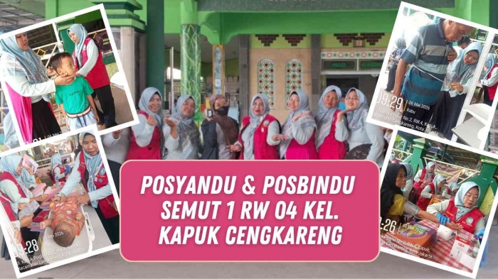 Bangga melihat antusias warga hari ini (sumber : Dokumentasi Kader PKK RW 04 )