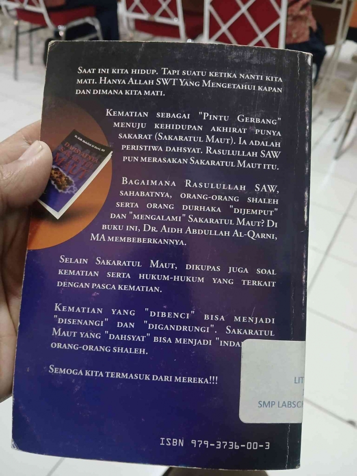 buku dahsyatnya sakaratul maut/dokpri