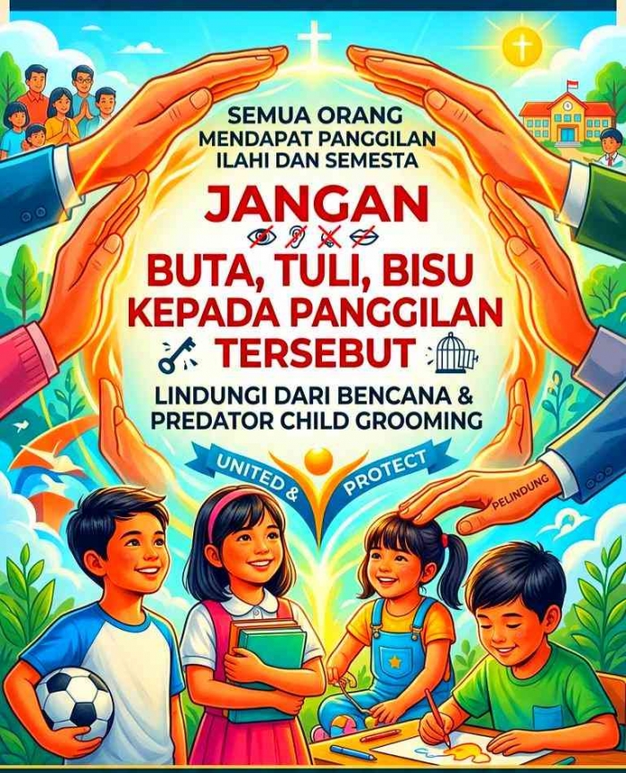 Kampanye Anti Predator Child Grooming | Opa Jappy