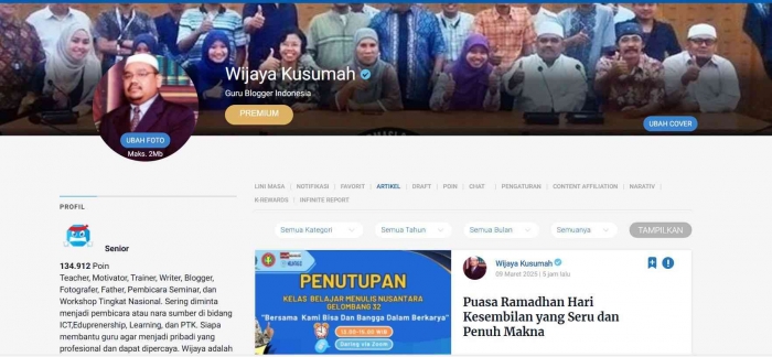 akun kompasiana wijayalabs/dokpri