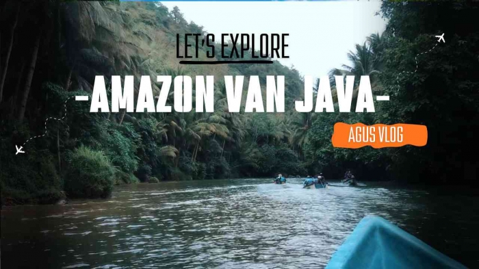 Pemandangan sungai Maron mirip seperti di Amazon (Sumber foto : Koleksi Pribadi )