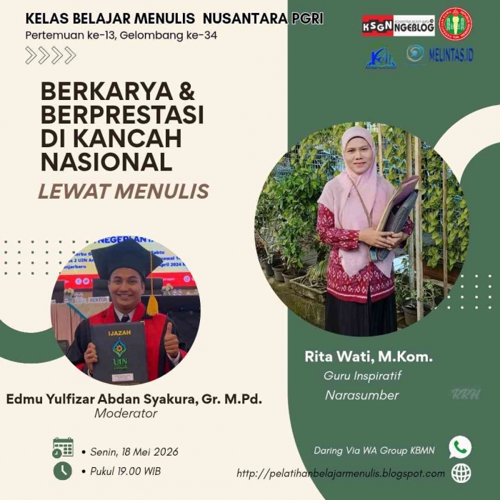 Nara sumber kbmn PGRI/dokpri