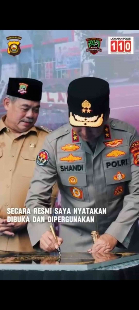 Foto Dokumentasi Humas Polda Sumatera Selatan