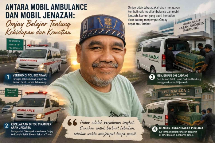 antara mobil ambulance dan mobil jenazah/dokpri