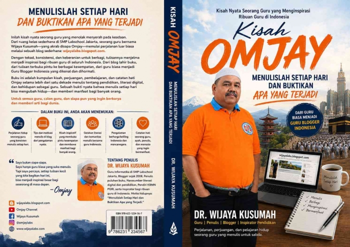 Buku kisah Omjay gratis/dokpri