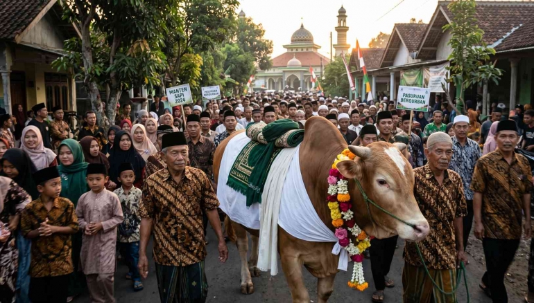 Sapi Stres Lebih dari Sekedar Pawai: Manten Sapi dan Upaya Tradisional Meredam ...