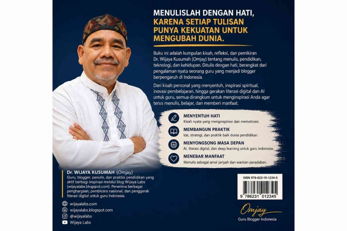 buku terbaru omjay/dokpri