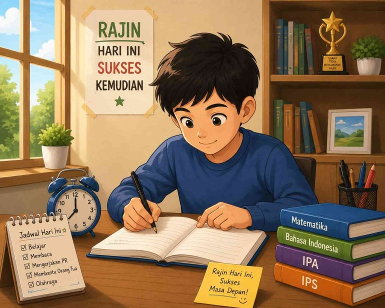 Contoh Rajin Pengertian Rajin dan Penerapannya dalam Keluarga, Kampus, dan ...