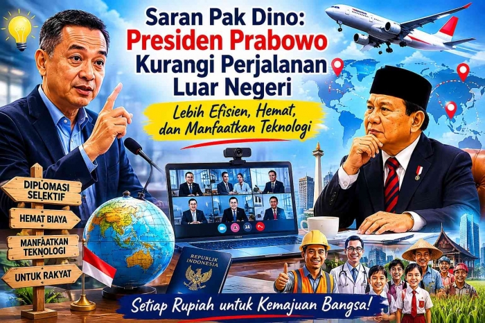 saran Pak Dino Untuk Prabowo/Chatgpt