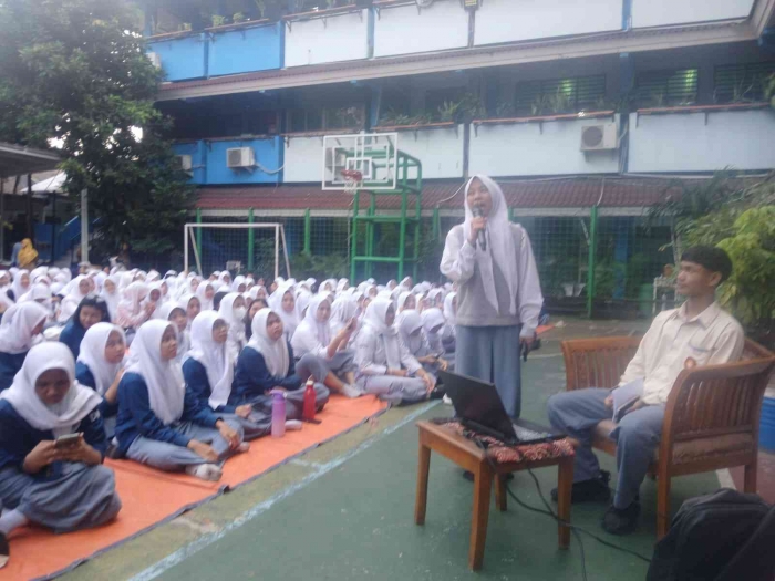 presentasi siswa smkn 40 jakarta/dokpri