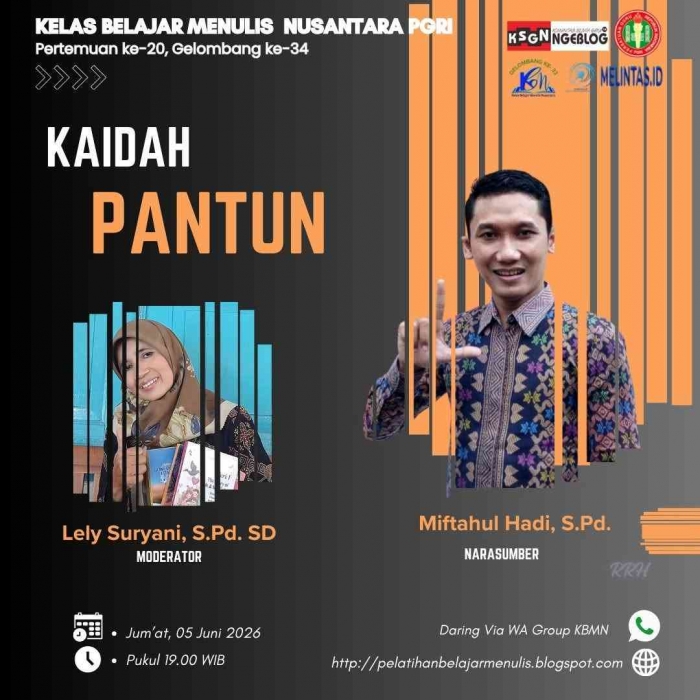narasumber Kaidah Pantun/dokpri