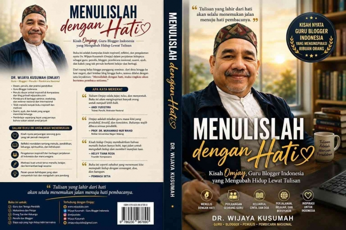 buku terbaru Omjay/dokpri