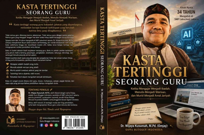 buku kasta tertinggi seorang guru/dokpri