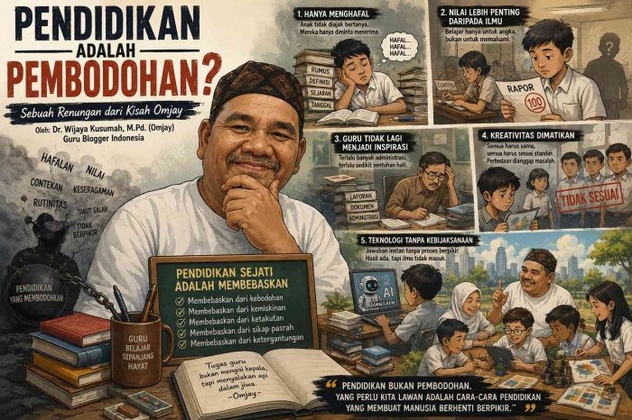 Benarkah pendidikan adalah pembodohan?/chatgpt