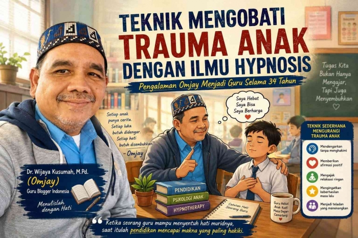 teknik mengobati trauma anak/dokpri