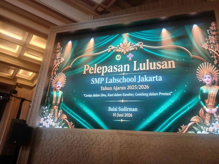 pelepasan smp labschool jakarta/dokpri