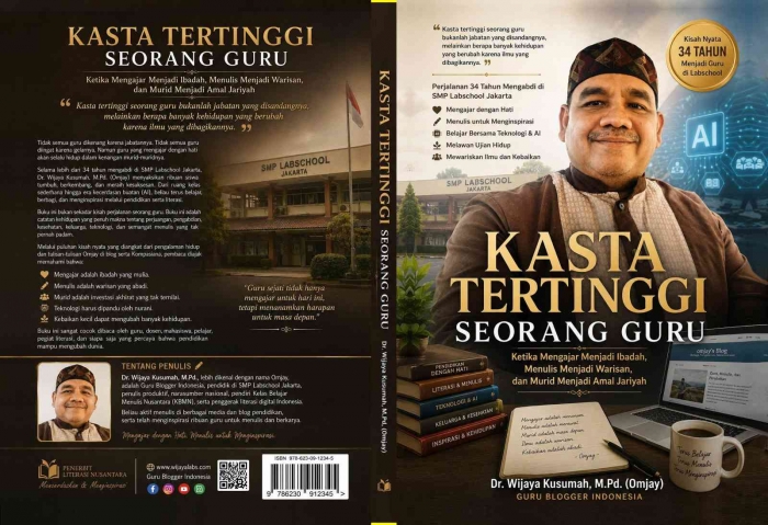 buku kasta teringgi seorang guru/dokpri