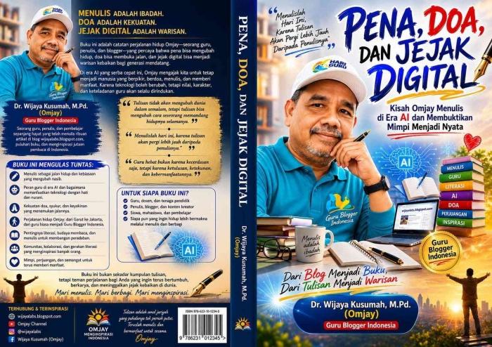 Buku terbaru Omjay/dokpri