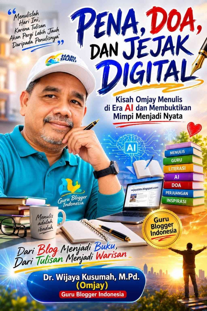 Cover buku terbaru Omjay/dokpri