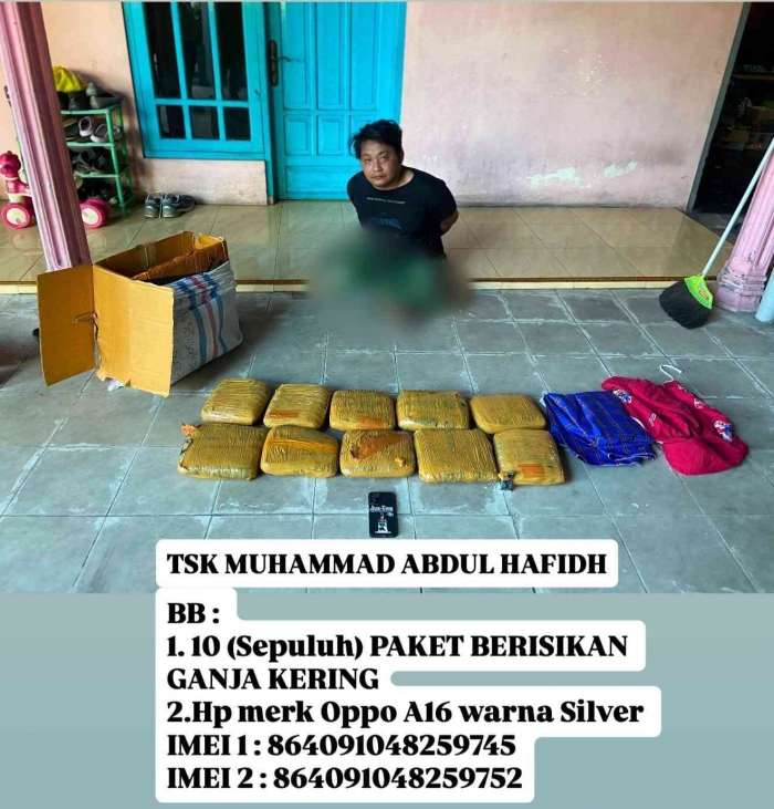 Foto Dokumentasi Dittipidnarkoba Bareskrim Polri