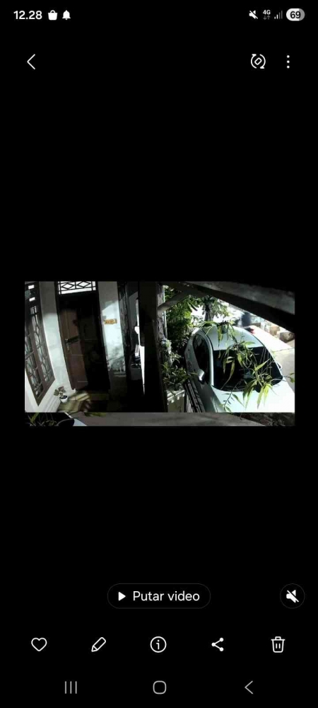 Foto tangksp layar video kiriman Bapak N. Sumver dokpri.