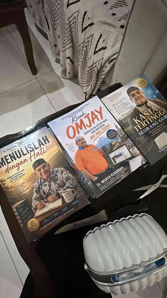 Buku karya Omjay/dokpri