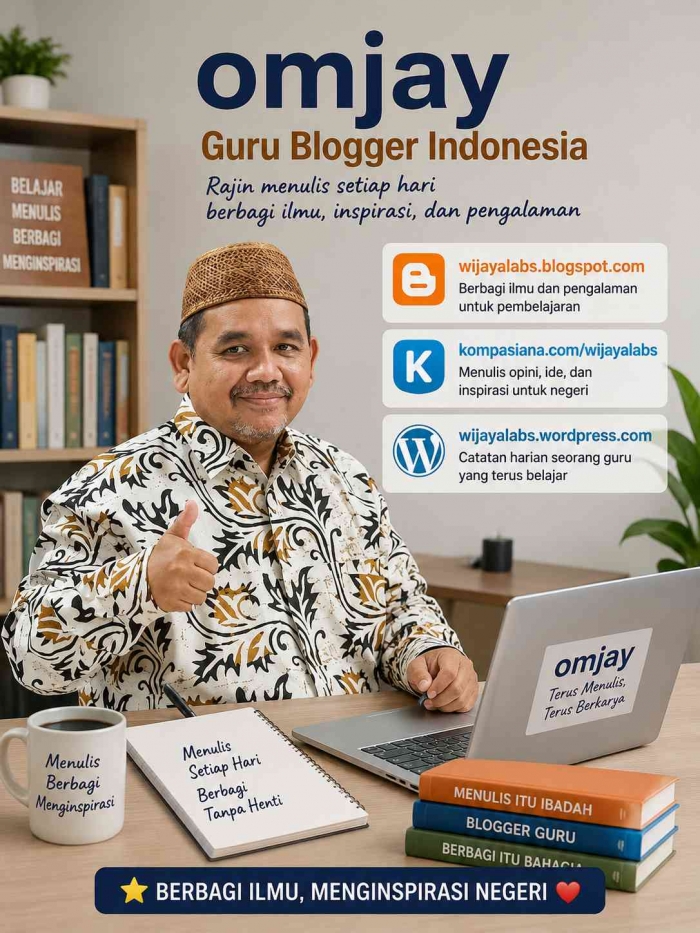Omjay guru Blogger Indonesia/dokpri
