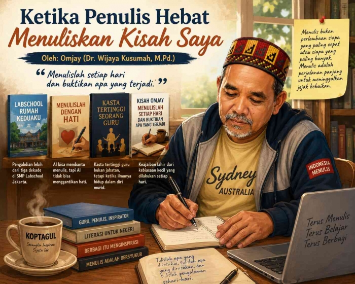 Omjay guru blogger Indonesia/dokpri