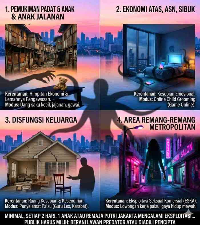 Klaster Endemi Predator Child Grooming di Jakarta | Opa Jappy