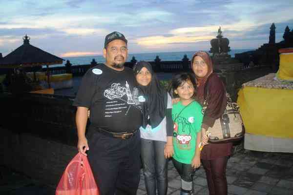 omjay bersama keluarga/dokpr