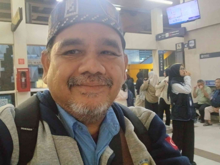 omjay dalam perjalanan ke sekolah/dokpri