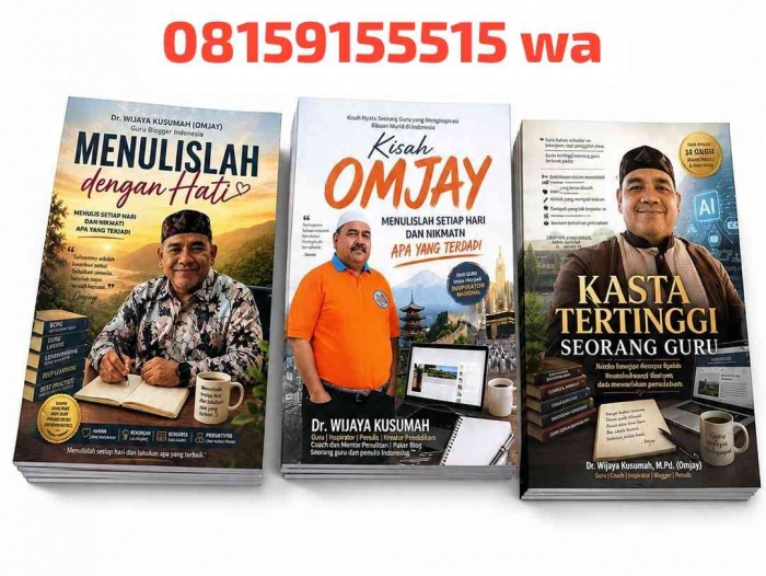 Buku buku karya omjay/dokpri