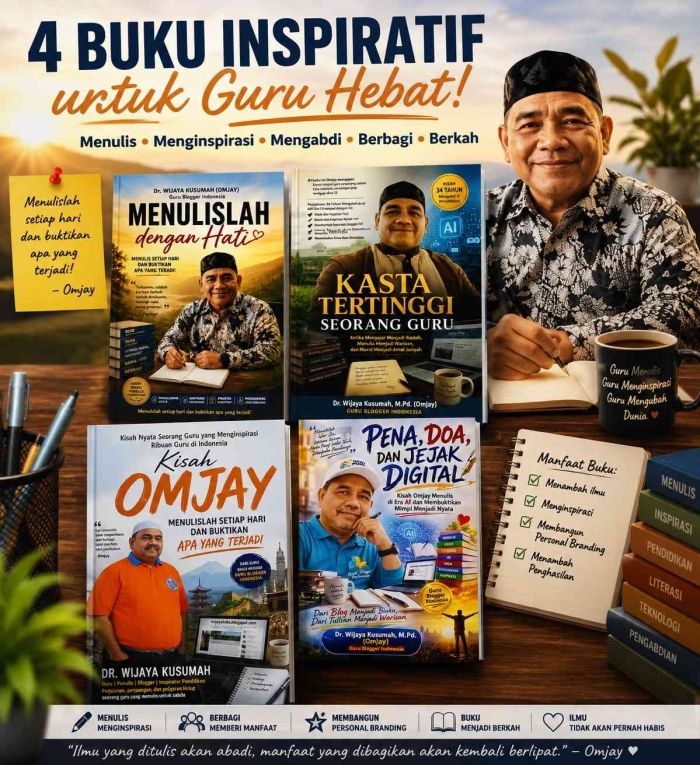 Buku karya Omjay/dokpri