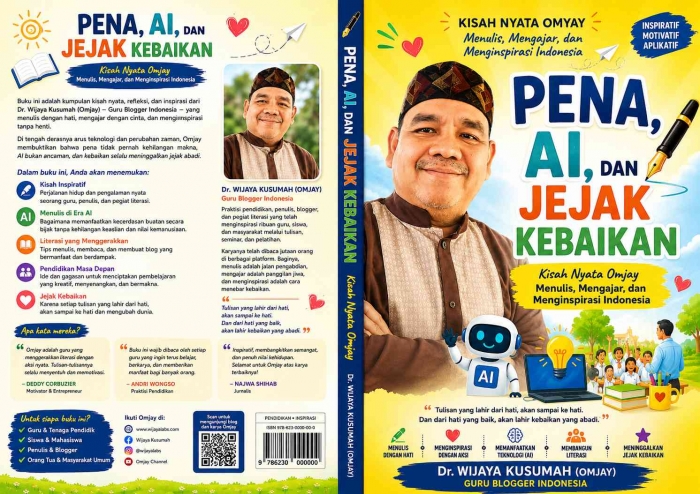 buku karya Omjay terbaru/dokpri