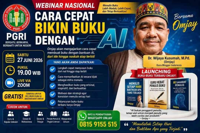 webinar cara cepat biukin buku dengan AI/dokpri