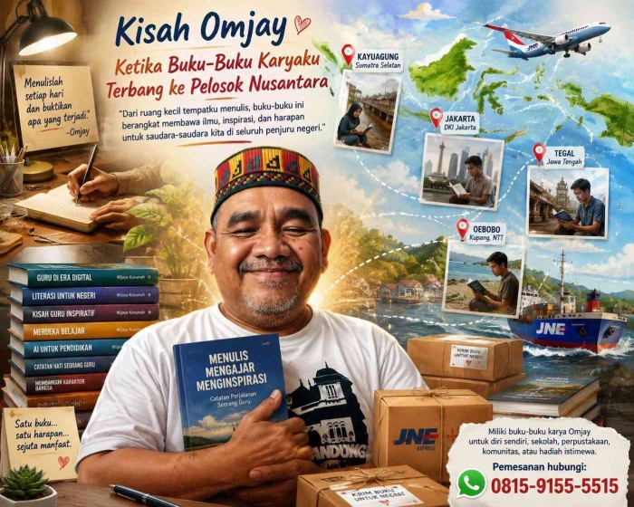 buku buku karya Omjay/dokpri