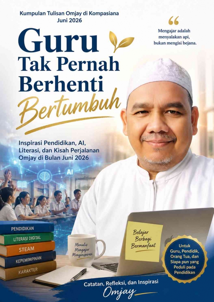 buku karya Omjay berikutnya/dokpri