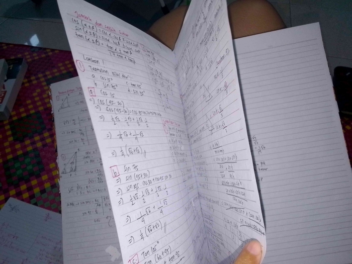 Hasil latihan soal (Dok Pribadi)