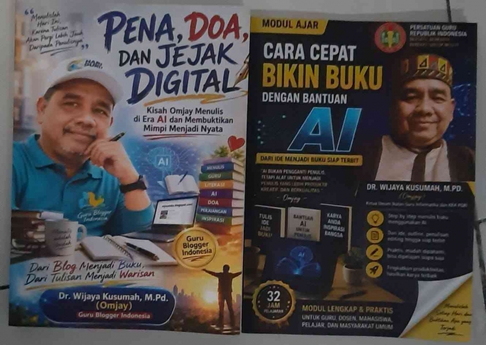 Buku buku karya Omjay/dokpri