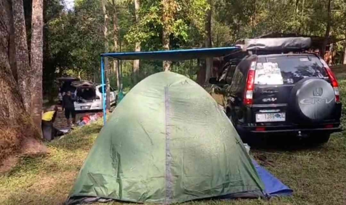 Alhamdulillah, dapat tempat yang aman nyaman dan hening(Dokumentasi pribadi: Isti Yogiswandani)