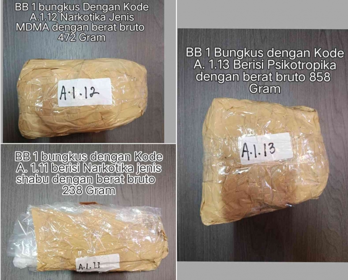 Foto Dokumentasi Dittipidnarkoba Bareskrim Polri
