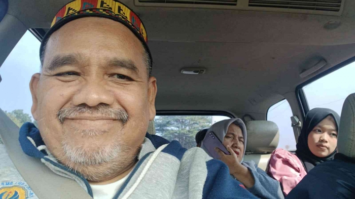 Omjay bersama keluarga/dokpri
