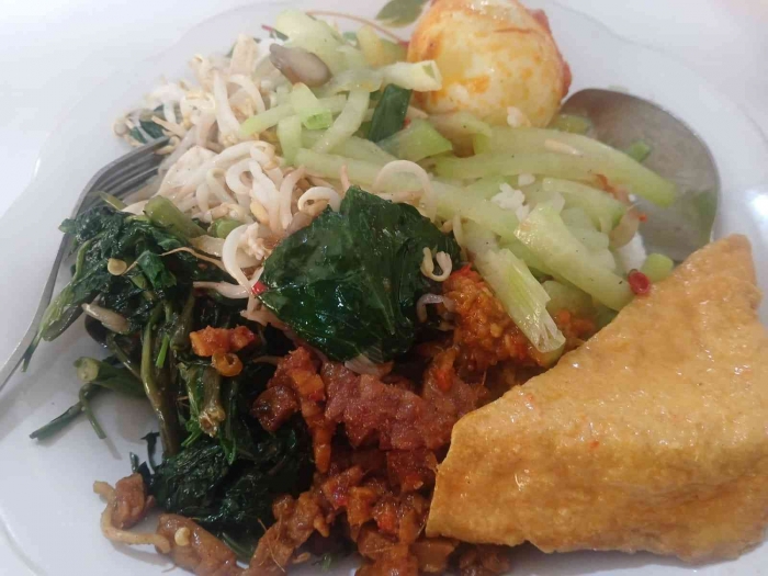 Makan siang Omjay/dokpri